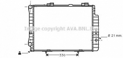 AVA QUALITY COOLING msa2192 -  Радиатор, охлаждение двигателя